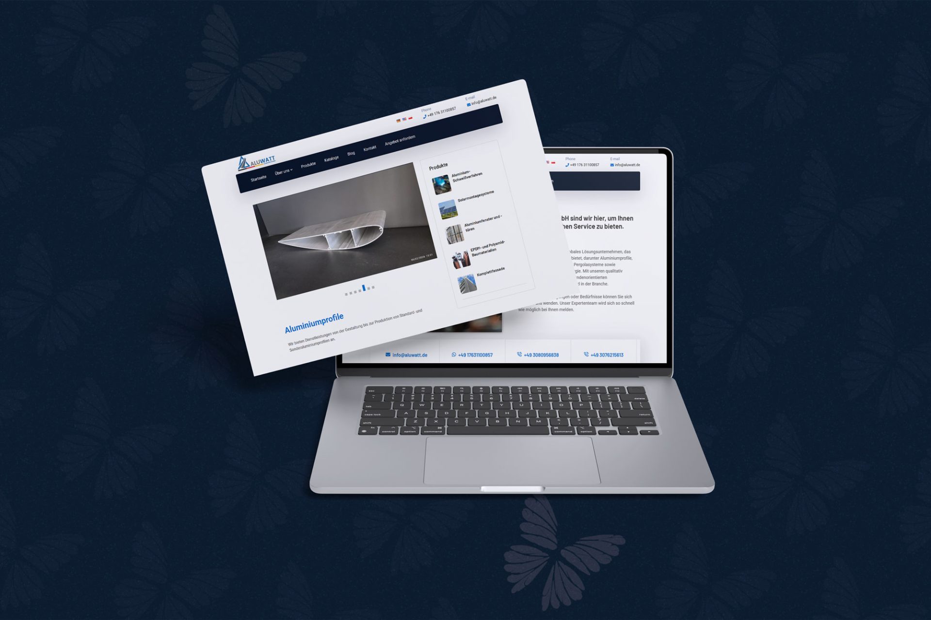 ALUWATT | Webdesign